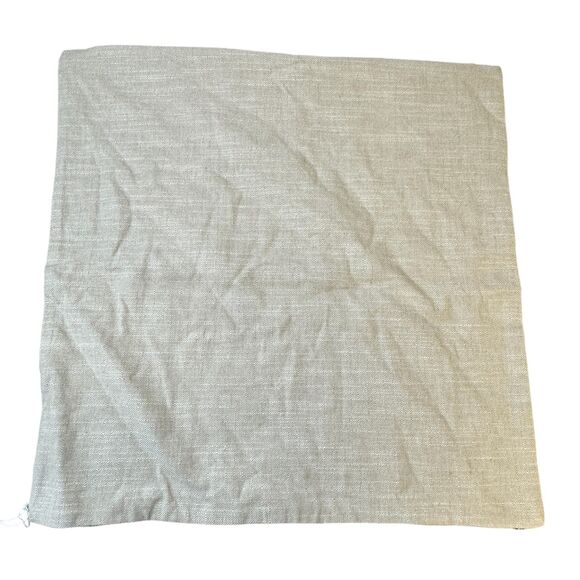 Pottery Barn x Villa Blaise Luciana Pillow Cover in Rain Blue Gold Metallic NEW - Picture 3 of 11